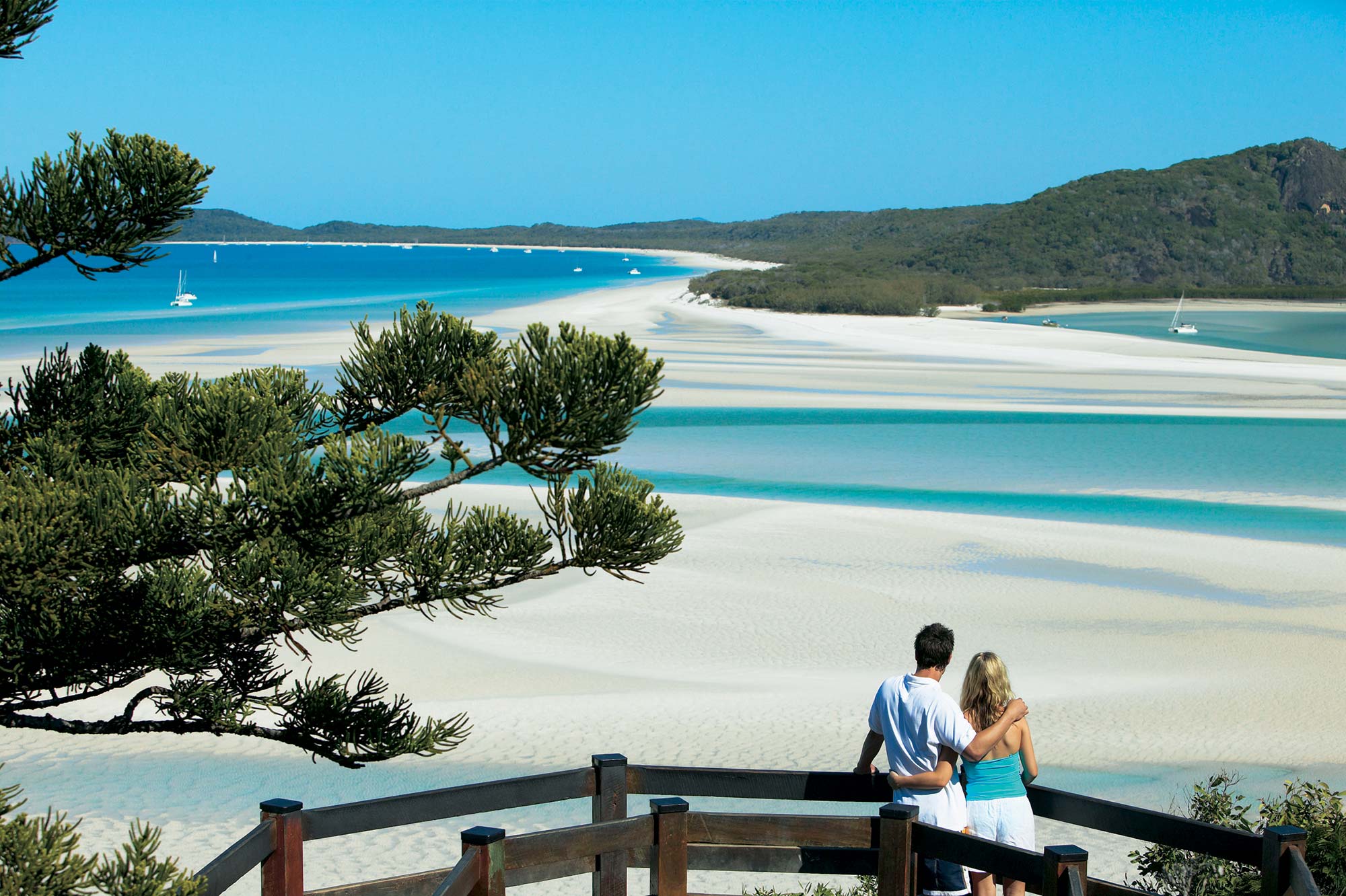 Suggested Itinerary Southeast 10 - 15 knots - Whitsunday Escape