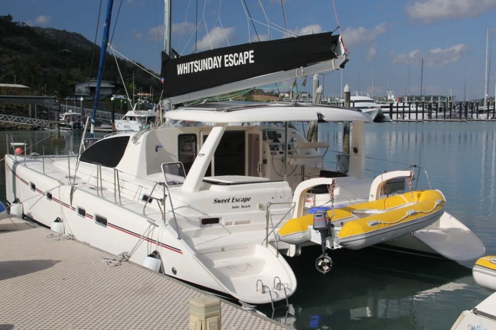 leopard 43 sailing catamaran