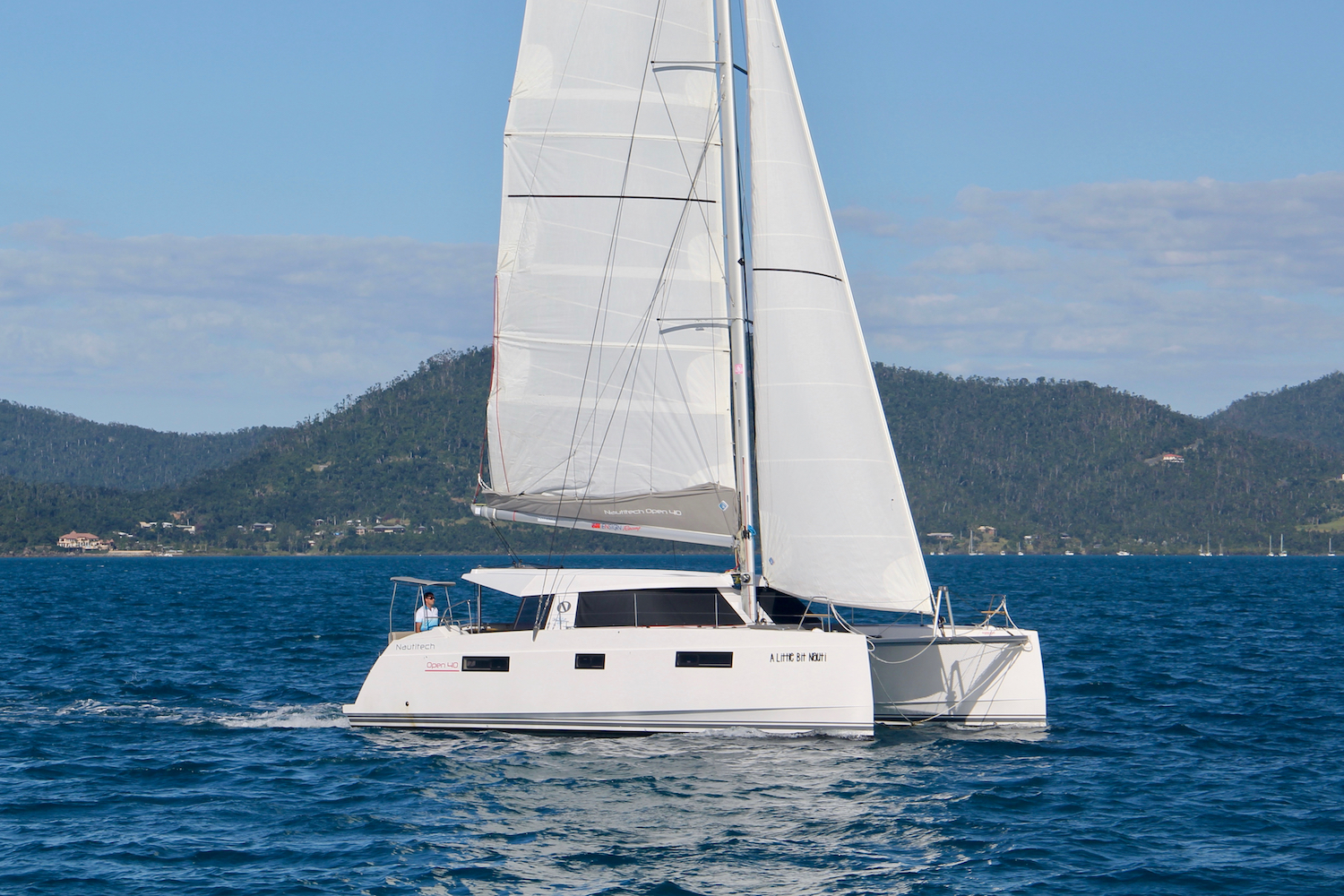 40' sailing catamaran