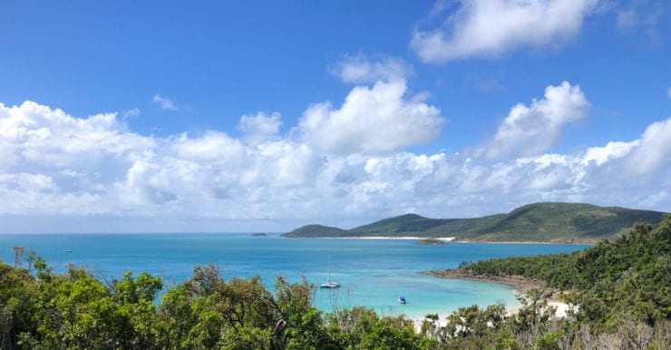 South Whitehaven Beach from lookout